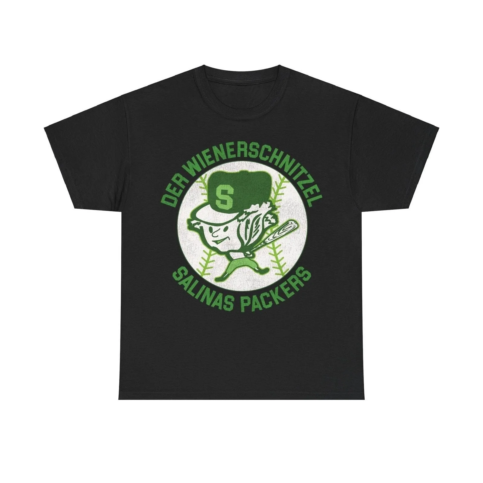 Der Wienerschnitzel Salinas Packers camiseta del equipo de béisbol retro nostálgico