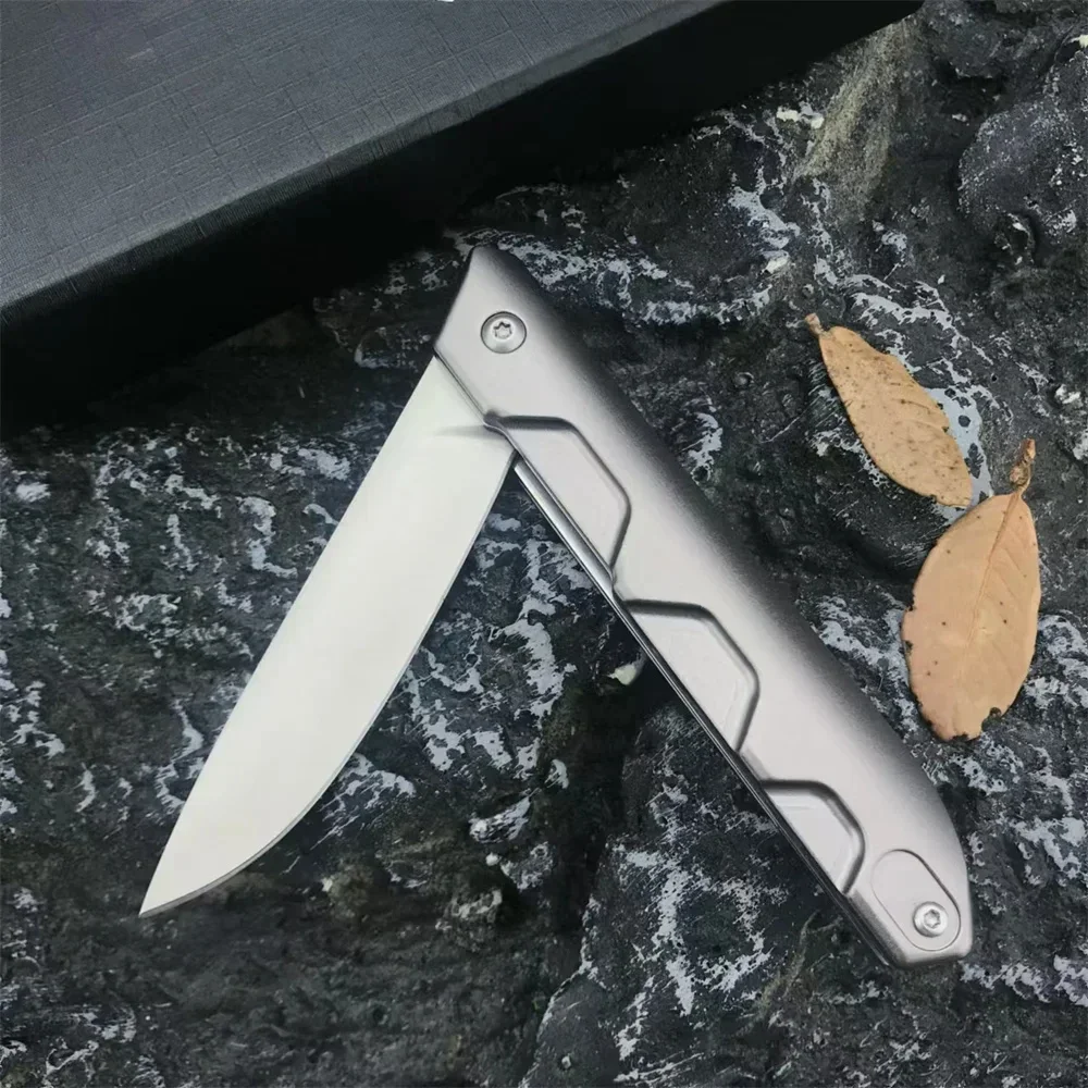 

High Quality Outdoor Tactical Folding Knife Sharp D2 Blade Aluminum Handle EDC Jungle Hunting Camping Hiking Survival Tool