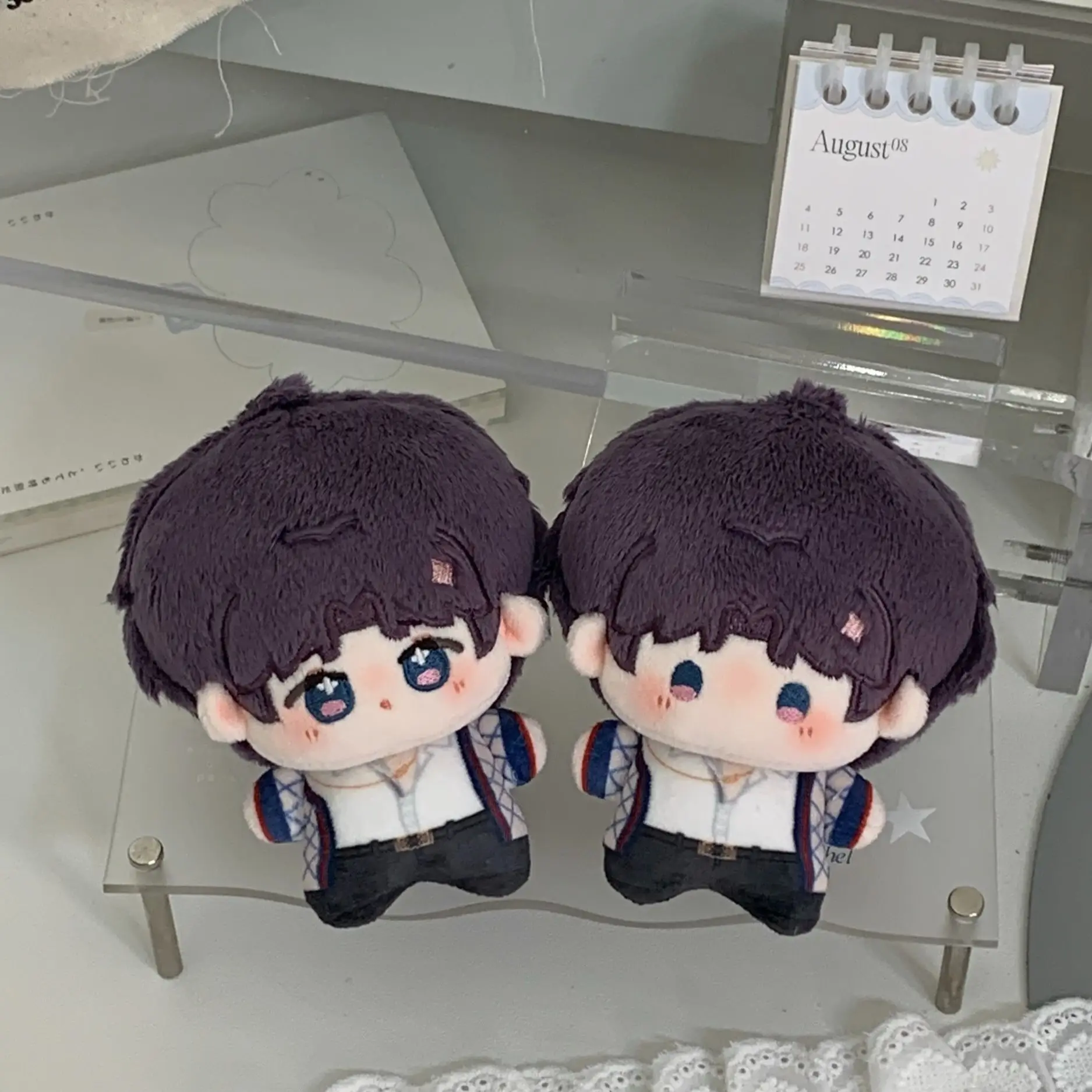 10 cm Love and Deepspace Xavier Zayne Sylus Cute Cotton Plushies Anime Peluche Zaino Portachiavi collezione Regali di Natale