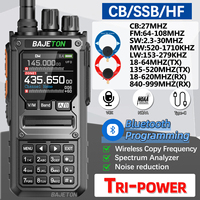 BAJETON BJ-7800 Walkie Talkie Long Range SW MW LW AM SSB CB 10W Receive Wireless Bluetooth Phone Programming NOAA Two Way Radio
