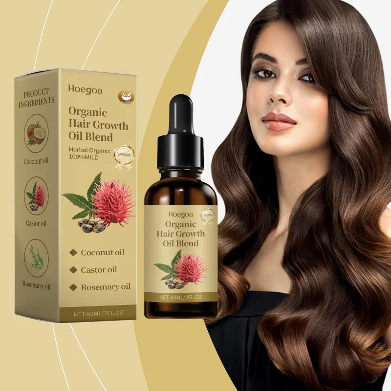 

Organic Rosemary Hair Oil - Nourishing Treatment For Dry Damaged Hair, Helps Improve Softness & Shine, Scalp Care