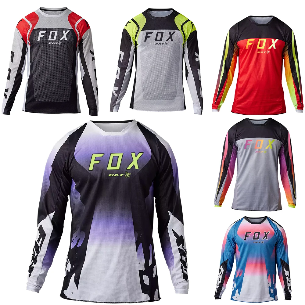 

Men's Downhill Jersey MTB BATFOX Off Road T-Shirt Motorcycle Bike Motocross Jersey Cycling jersey Clothing