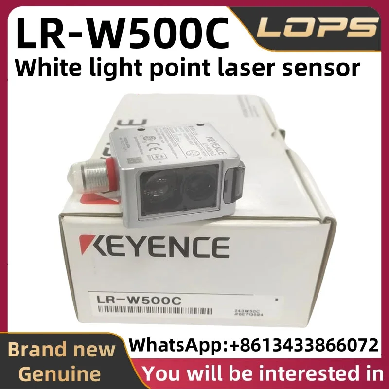 LR-W500C New Original KEYENCE White light point laser sensor, large stock available, welcome to consult.