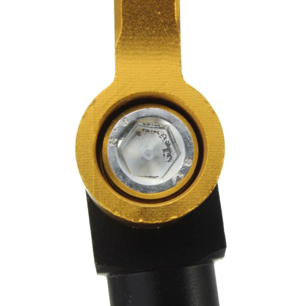 

Car Front Bumper Tow Hook Aluminum Alloy Racing Style Front Bar Towing Attachment for Universal Fit Gold Color Auto