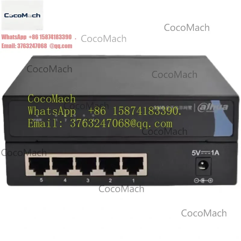 HIK Original 24 Port Gigabit Smart Switch PoE Switch LR2110-8ET-120 8-Port ePoE Switch 10/100/1000 Mbps Support Hi-Poe