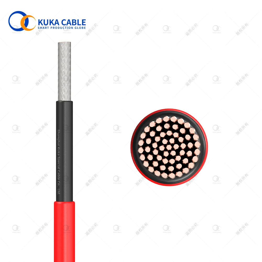 Cable PV de 4mm, cable de panel DC 1500v EN50618/IEC62930 6mm 8mm