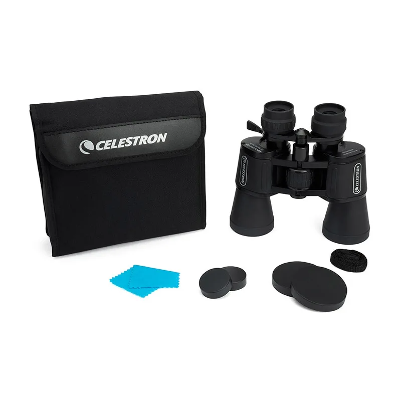 Celestron UpClose G2 10-30x50 Zoom Porro Binocular Telescope Multi-Coated for Hunting Hiking Bird Watching Sport Events Travel