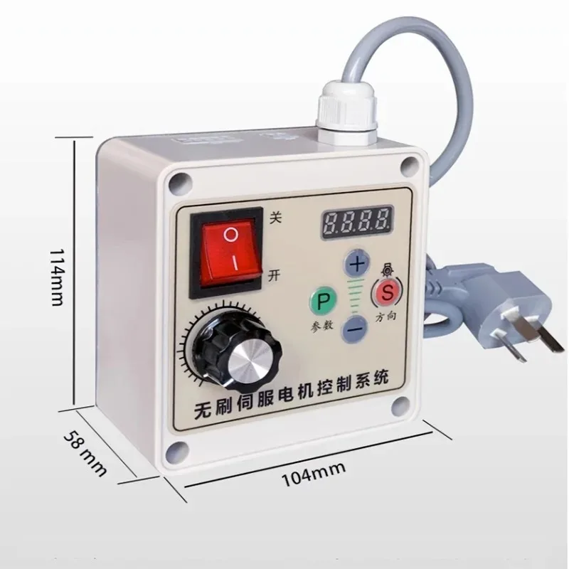 CRA305 CNC Machine Rotary Axis 4th Axis A Axis with 3-jaw/4-jaw Chuck & 550W 220V AC Brushless Servo Motor & Motor Controller