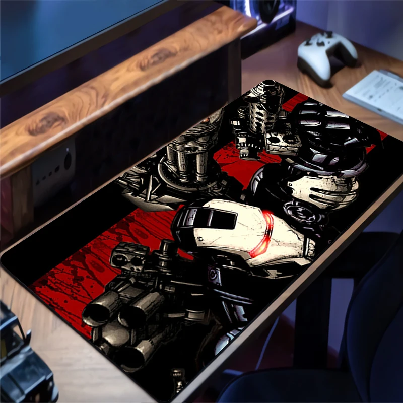 

Gaming M-marvel I-iron Man Mouse Pad Desk Mat Gamer Professional Premium Mousepad Speed Control Accessories Keyboard Pad