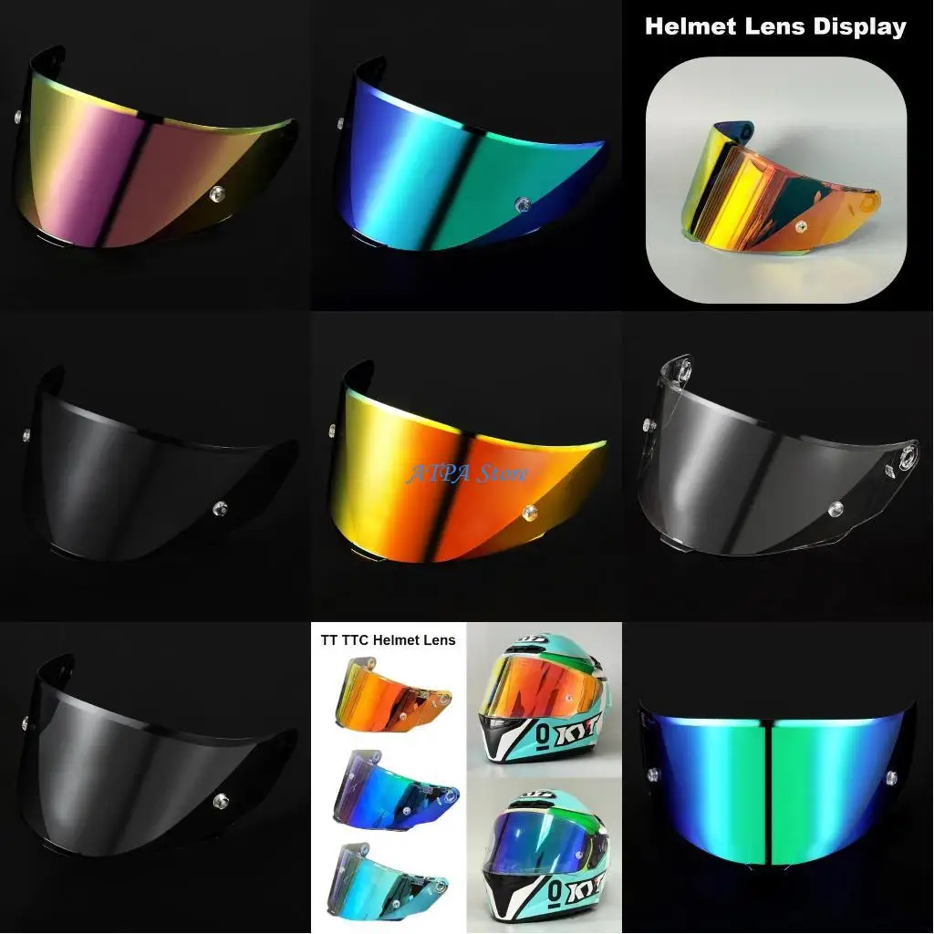 

U13C Helmets Visors Film Anti-fog Face Shielding Universal for Day & Night for Bike