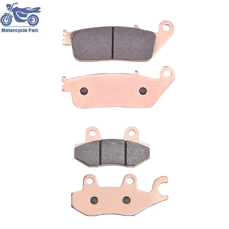 Motorcycle Copper Sintered Front Rear Brake Pads For TRIUMPH Bonneville 865cc Spirit T214 T100 Black Scrambler/Speedmaster 15-20