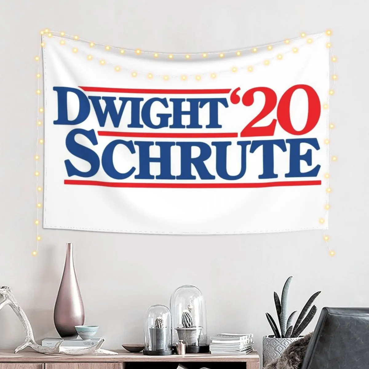 Dwight Schrute 2020 Tapestry Aesthetic Room Decors Christmas Decoration Wall Decoration Tapestry