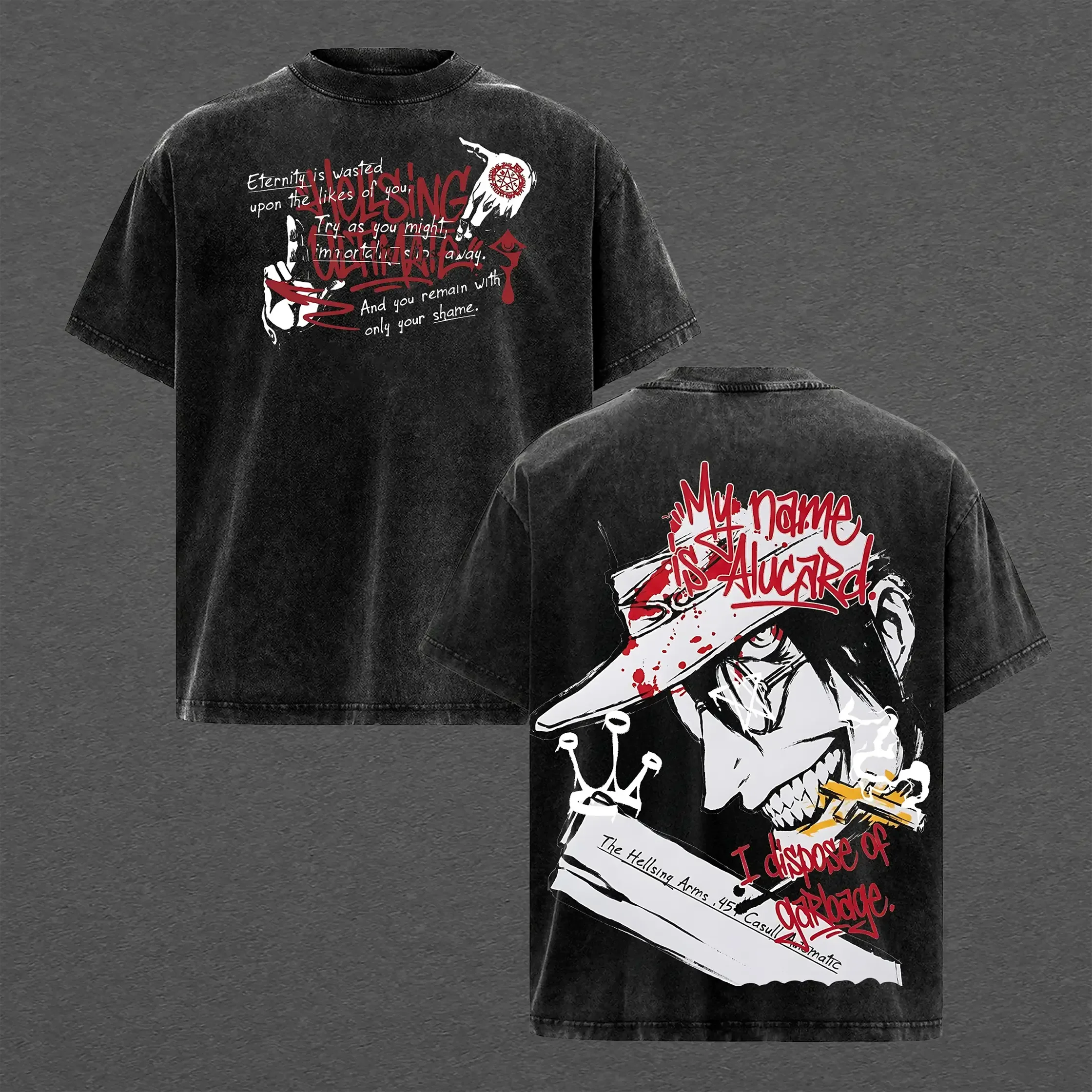 Alucard Hellsing Shirt -AliExpress