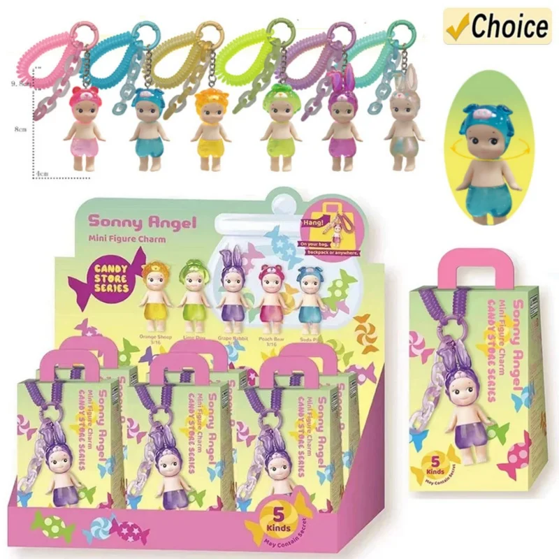 سوني الملاك دمية كاندي هاوس سلسلة صندوق أعمى لطيف دمية المفاتيح قلادة العصرية اليدوية الإناث هدية عيد ميلاد #1