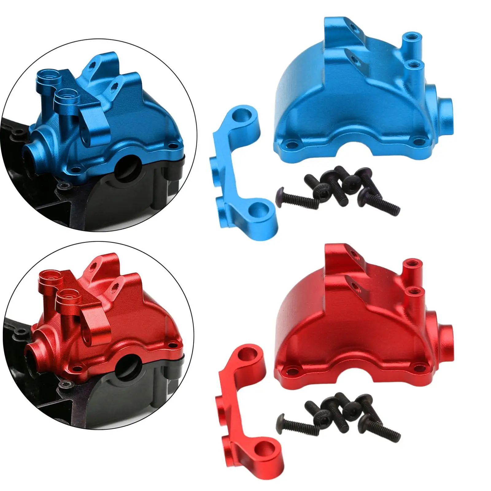 

1:10 RC Car Gearbox Cover DIY Modified Upgrade for TT02 Vehicles Trucks
