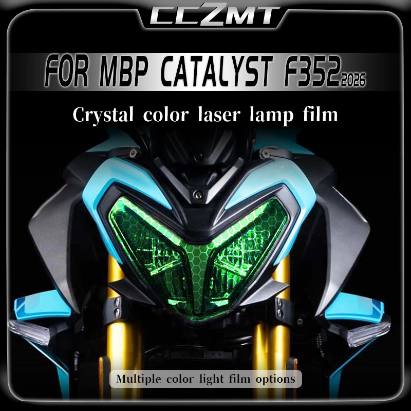 

For KEEWAY MBP Catalyst F352 2026 headlight and taillight film honeycomb laser sticker protective film modification accessories