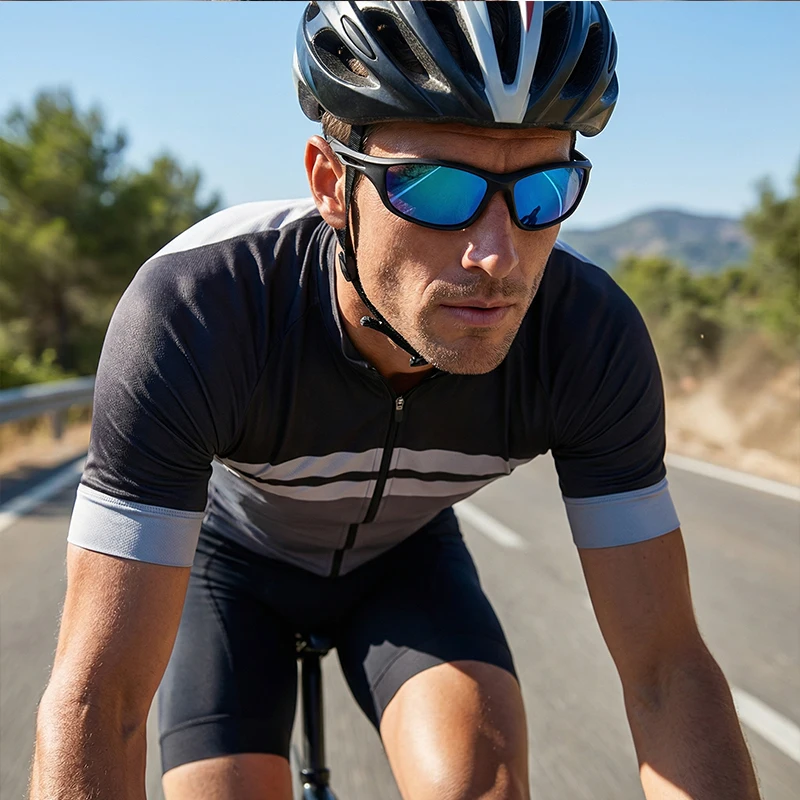 نظارات شمسية رياضية لركوب الدراجات للنساء نظارات تسلق الجبال والتزلج الخارجية Y2k نظارات شمسية مستقطبة مضادة للأشعة فوق البنفسجية للرجال 3245