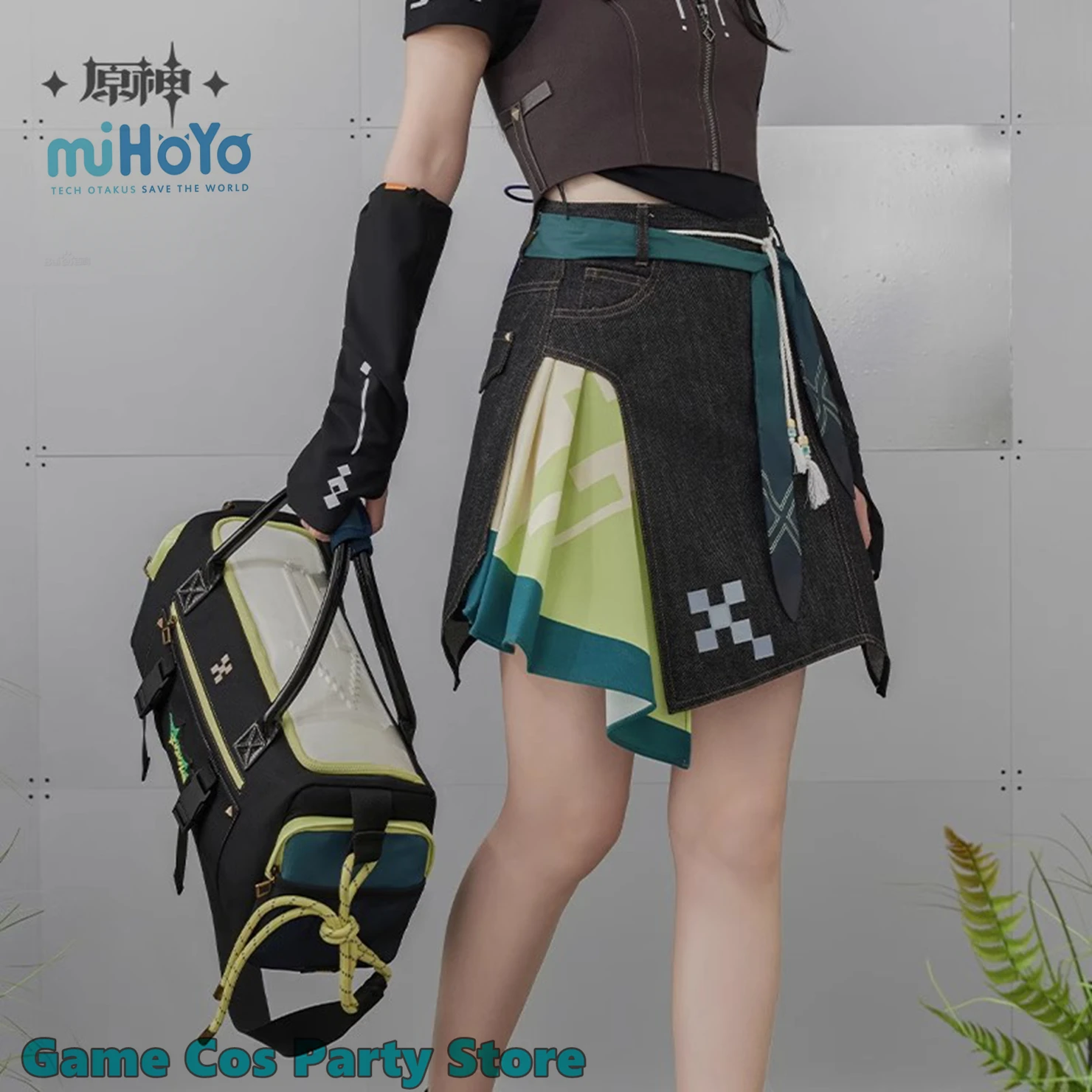 [Authentique] Kinich thème Impression sport sac de voyage jeu Genshin Impact Cosplay sac à dos Turnfire chasse sac à main pendentif cadeaux