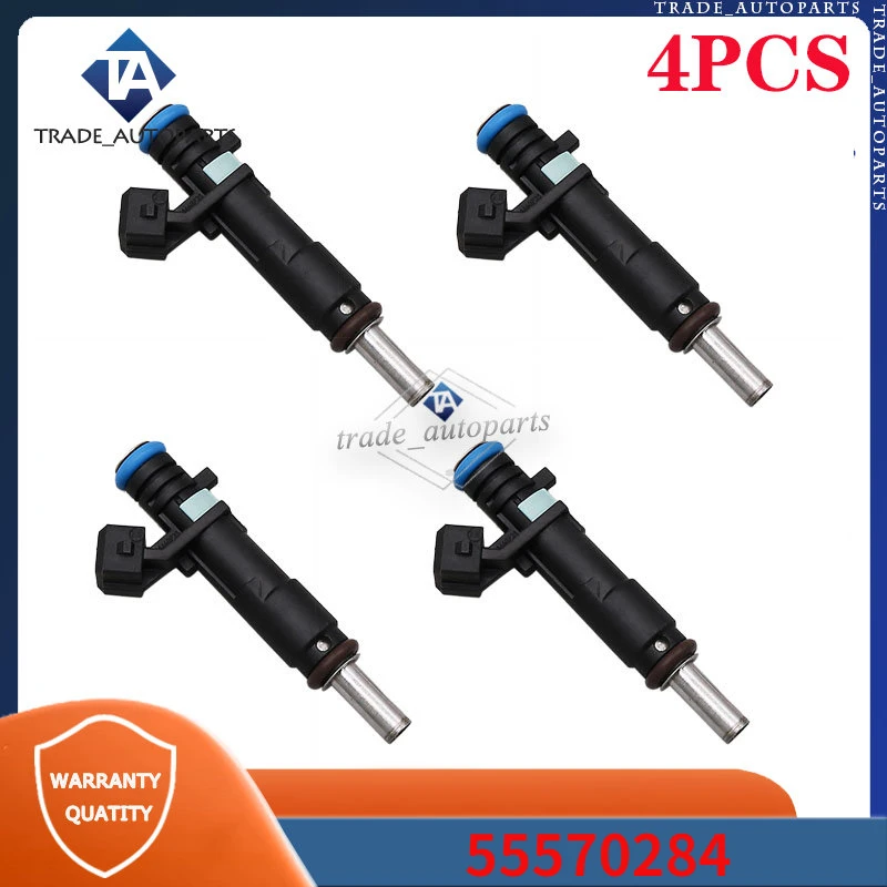 

4 шт. топливные форсунки для Chevrolet Cruze 2012-2015 Chevrolet Sonic 1.8L 2011-2015 гг. 55570284