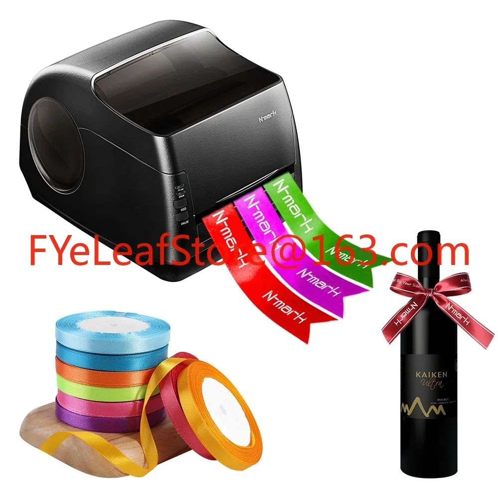 

Automatic Digital Ribbon Printing Machine Ribbon Printer Machine Automatically Cutting Supports Custom Ribbon