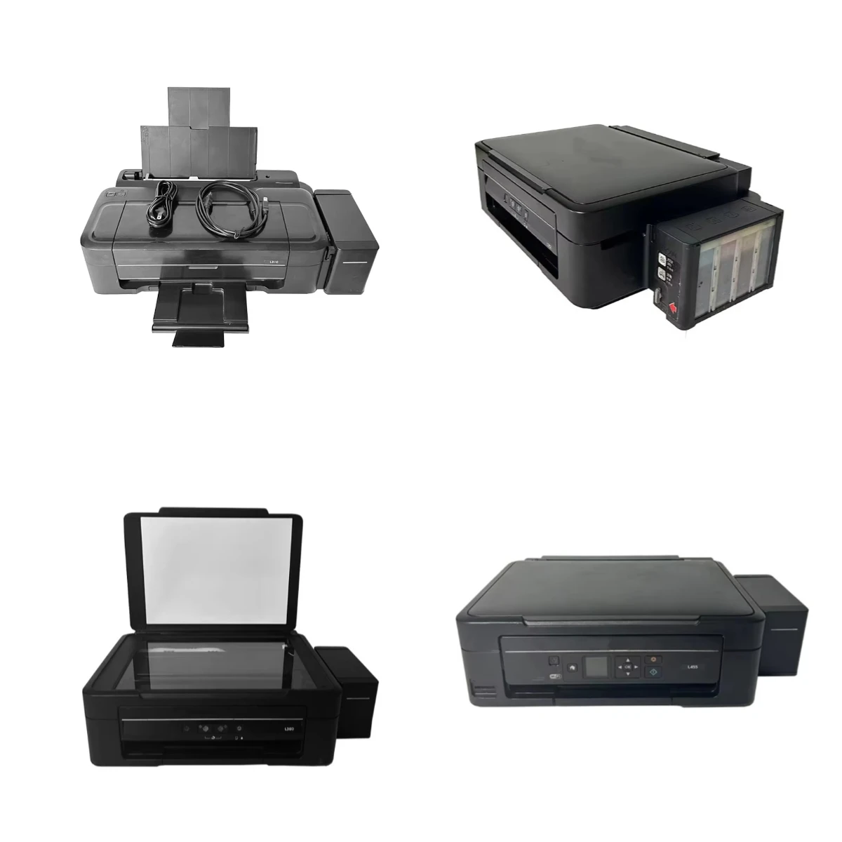 

WJW Original 90% New Used A4 Inkjet Printer for EcoTank L130 L310 L301 L351 L360 L380 L455 L805 L1300 Machine