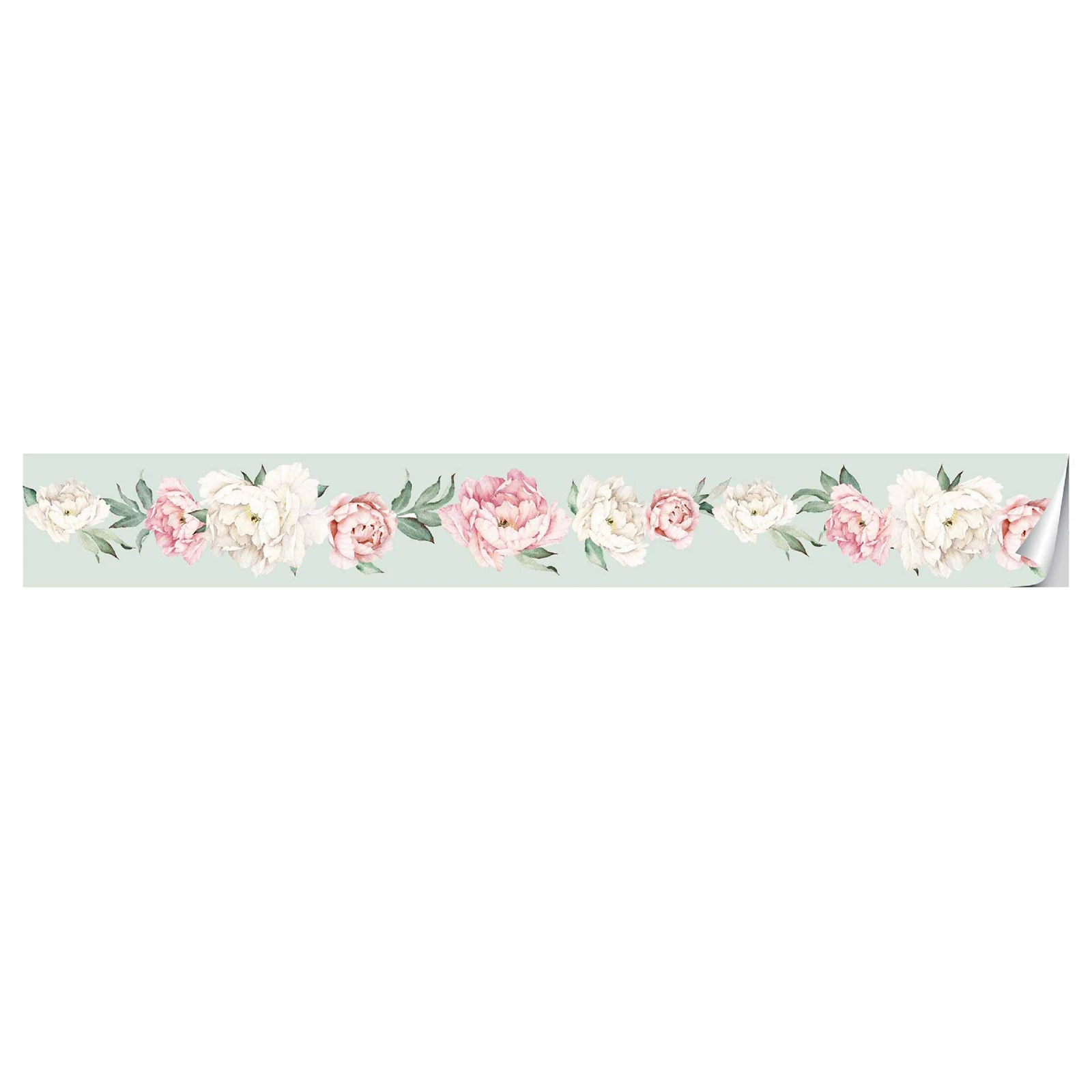 Decorative Waist Line Wall Stickers Waterproof PVC Mural for Kitchen and Bathroom for Smooth and Clean Surfaces