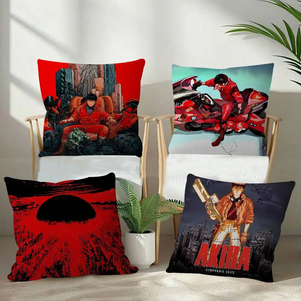 Mini 45*45cm Cushion Cover Pillow Cover Decor Pillowcase Home Pillowcase For Couch Pillow Anime A-Akira-es