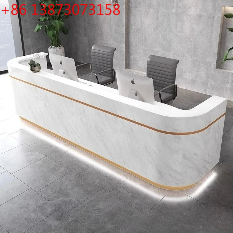 

Стойка ресепшн для салона красоты: современный коммерческий дизайн, промышленные столы, мебель для администратора, дизайн для взрослых.