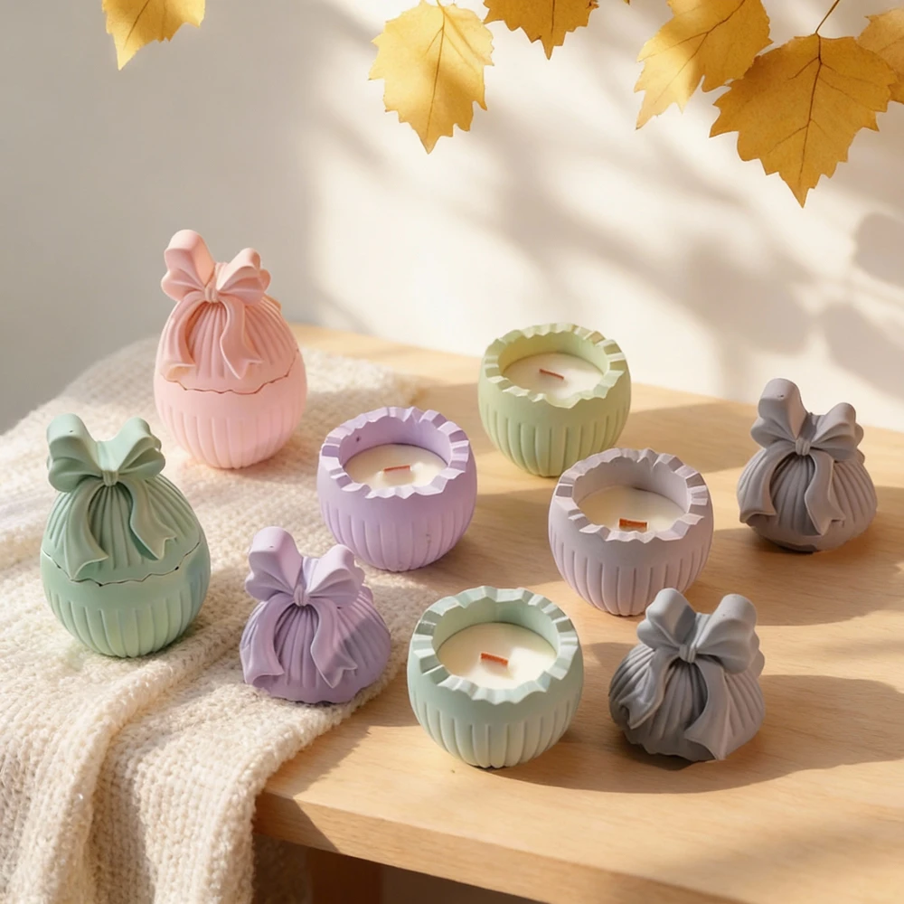 Candle Holder Concr…