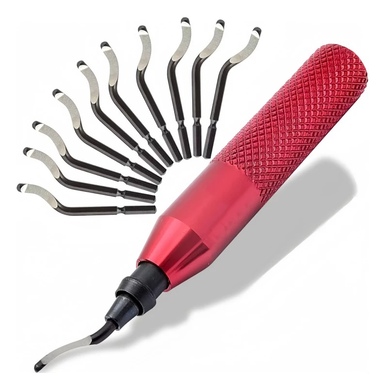 RB3000 Metal Deburring Tool Hand Trimming Knife BS1010 Trimming Blade Rough Edge Remover Plastic Metal Wood Deburring Tools
