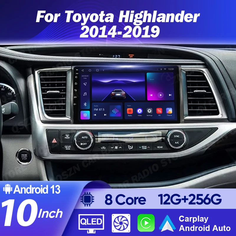 android-13-carplay-auto-2k-qled-autoradio-lecteur-video-multimedia-pour-toyota-highlander-2014-2015-2016-2017-2018-2019-autoradio