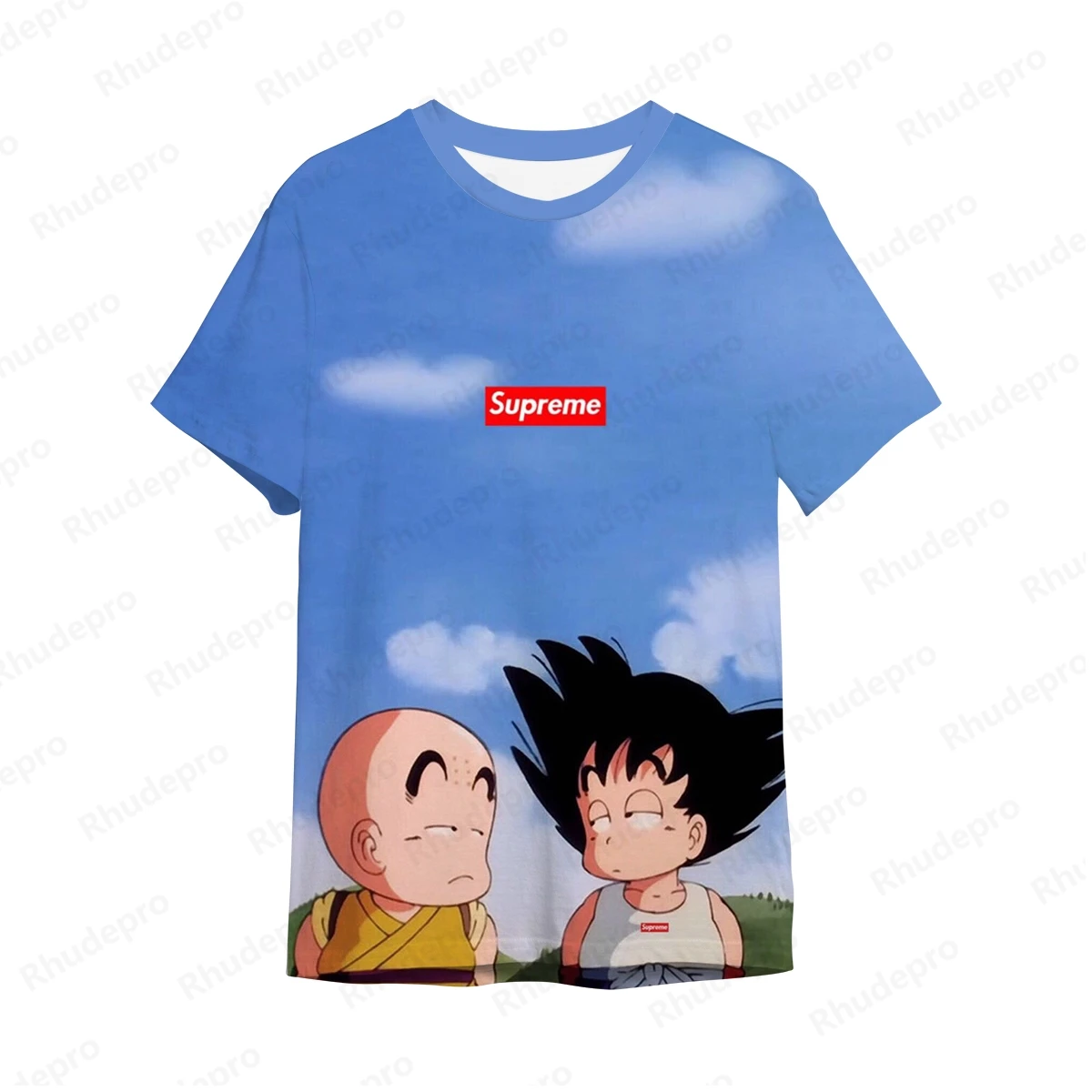 Camiseta DragonBallz extragrande masculina, camisas Vegeta Goku, roupas infantis hip-hop, estilo Harajuku, tendência de verão, 2024