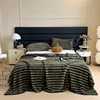 Class A otter fleece blanket series thickened milk fleece blanket solid color office nap blanket 3 Class A otter fleece blanket series thickened milk fleece blanket solid color office nap blanket 3