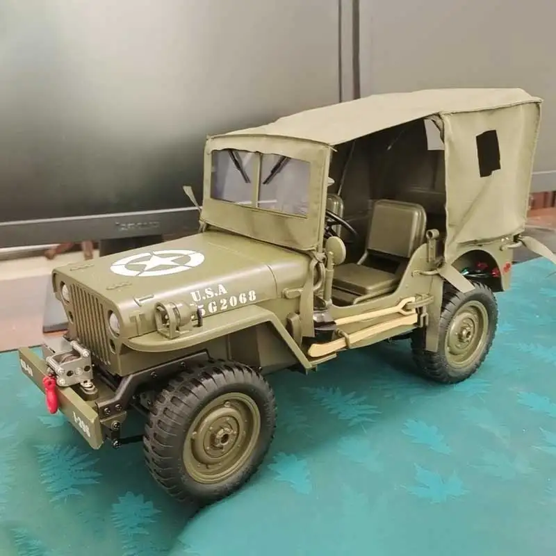 

Jjrc New C8815 Simulation Willis Jeep 1:10 Model Can Be Modified And Upgraded With Rc Remote Control Car