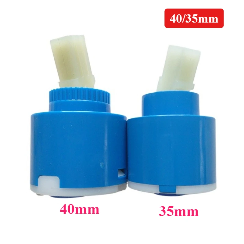 

Керамический дисковый картридж 35/40 мм, термостатический картридж для смесителя, дисковый клапан, пластиковые керамические картриджи для смесителя