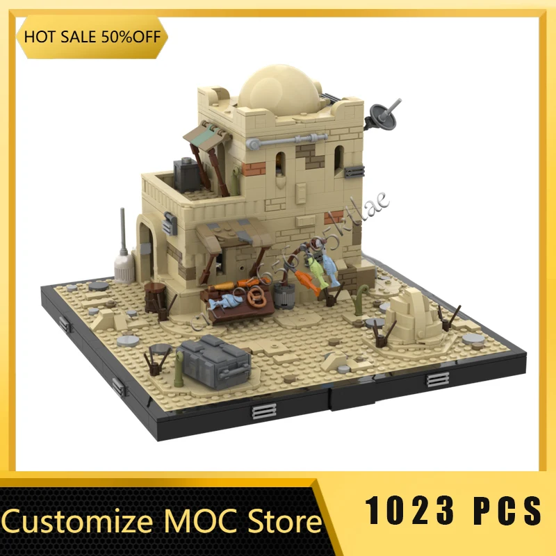 

NEW 1023 PCS Episode 1: Anakin's Home MOC Building Block Model Children Assembly Educational DIY Building Set Toy Christmas Gift
