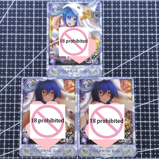 

High School D×D ACG Diy Self Control Collect Signature Trading Флэш-карта Аниме Мультфильм Оригинальная серия Подарок
