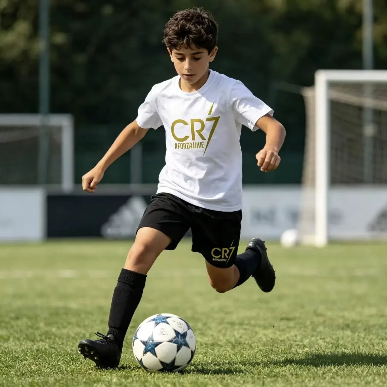

Kids Trendy Simple Letter Print Summer Fashion Breathable Tees+Shorts 2pcs Sportsuits 3-13 Years Boys Girls Outfits Clothes Sets