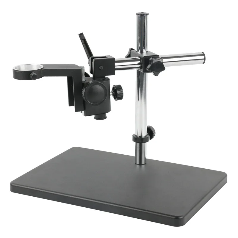 10A Universal Rod Bracket with 50mm Lifting Mirror Holder, Height Adjustable Industrial Video Microscope Camera Mount