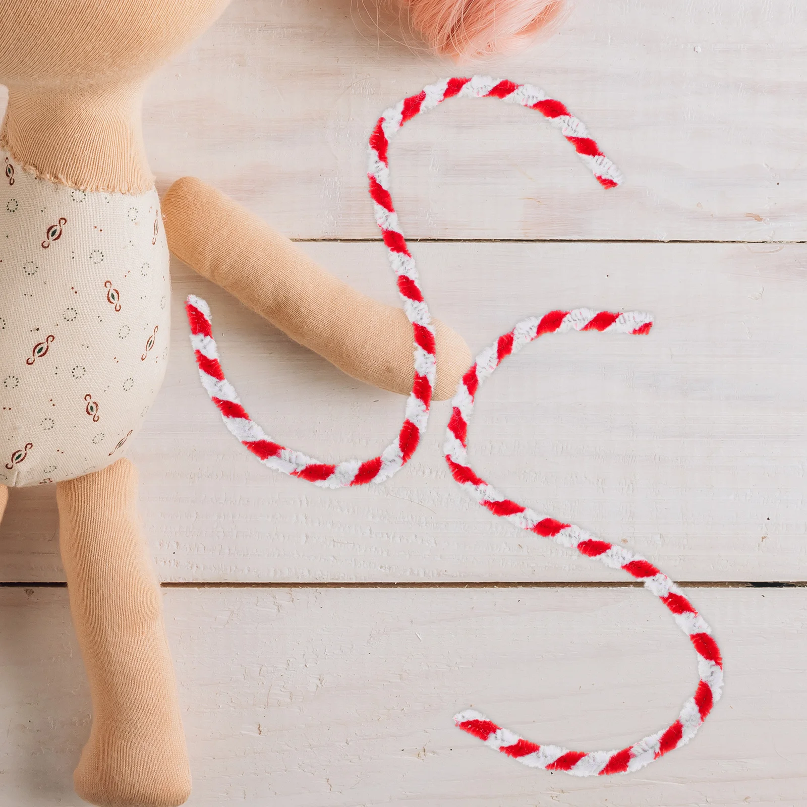 50pcs Double-Sided Twistable Pipe Cleaners Bendable Sticks For Kids Diy Craft Projects Educational Art Supplies Chenille Stems