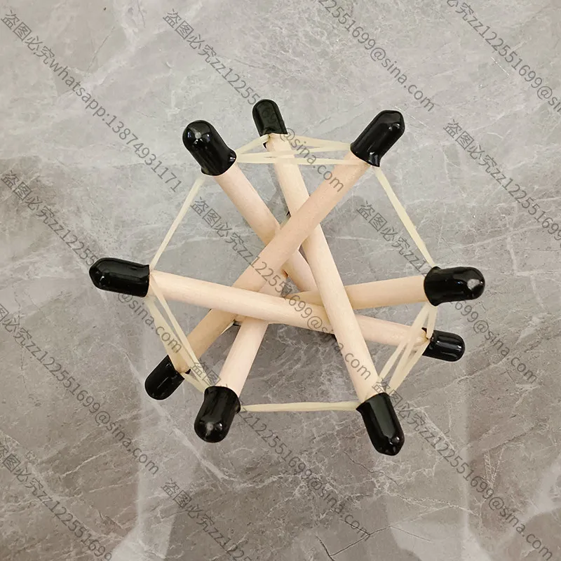 Fascia Tension Body Teaching Aids Demonstration Dynamic 6-bar Axis for Tension Monolithic Model Structure