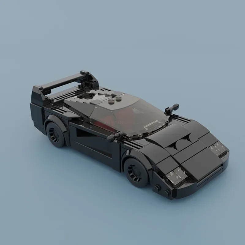 

Горячая новинка: Конструктор MOC Speed Champion «Городской автомобиль Ferrari F40 Supercar» — гоночная техника, креативный гараж, DIY игрушки, подарок для детей