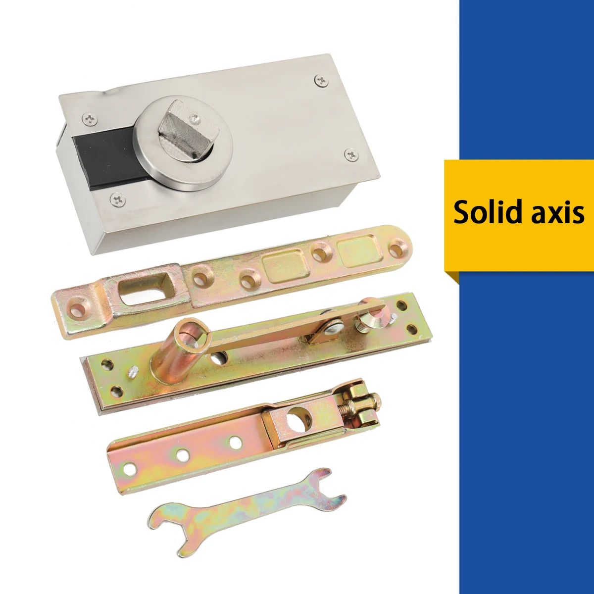 Bear 300kg,Wood Door Shaft,Hinge,Invisible Hinges,Rotate 360 Degrees,With Bearing,No Positioning No Spring,Door Hardware
