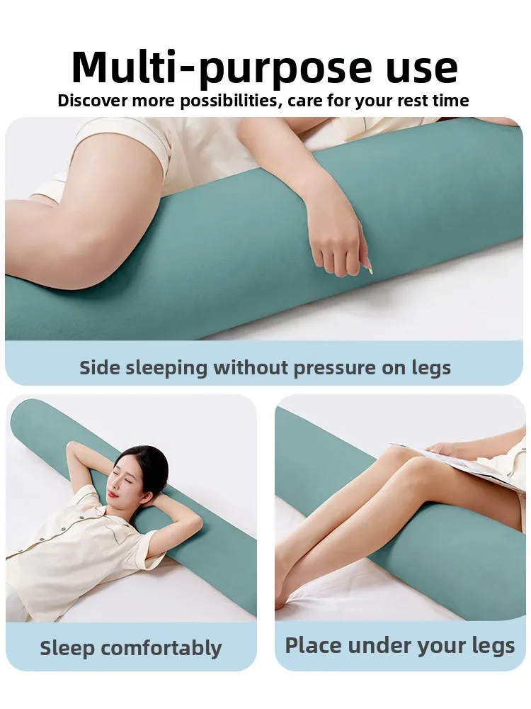 

Removable Cover Long Pillow for S by Girls And Men's Sle Home Use Breathable Waable Modern ma Single ...