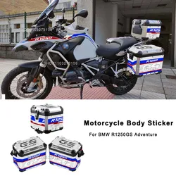 Motorcycle Aluminum Alloy Box Sticker Side SuitCases Decals For BMW R1250GS Adventure R 1250 GS ADV 2018-2023