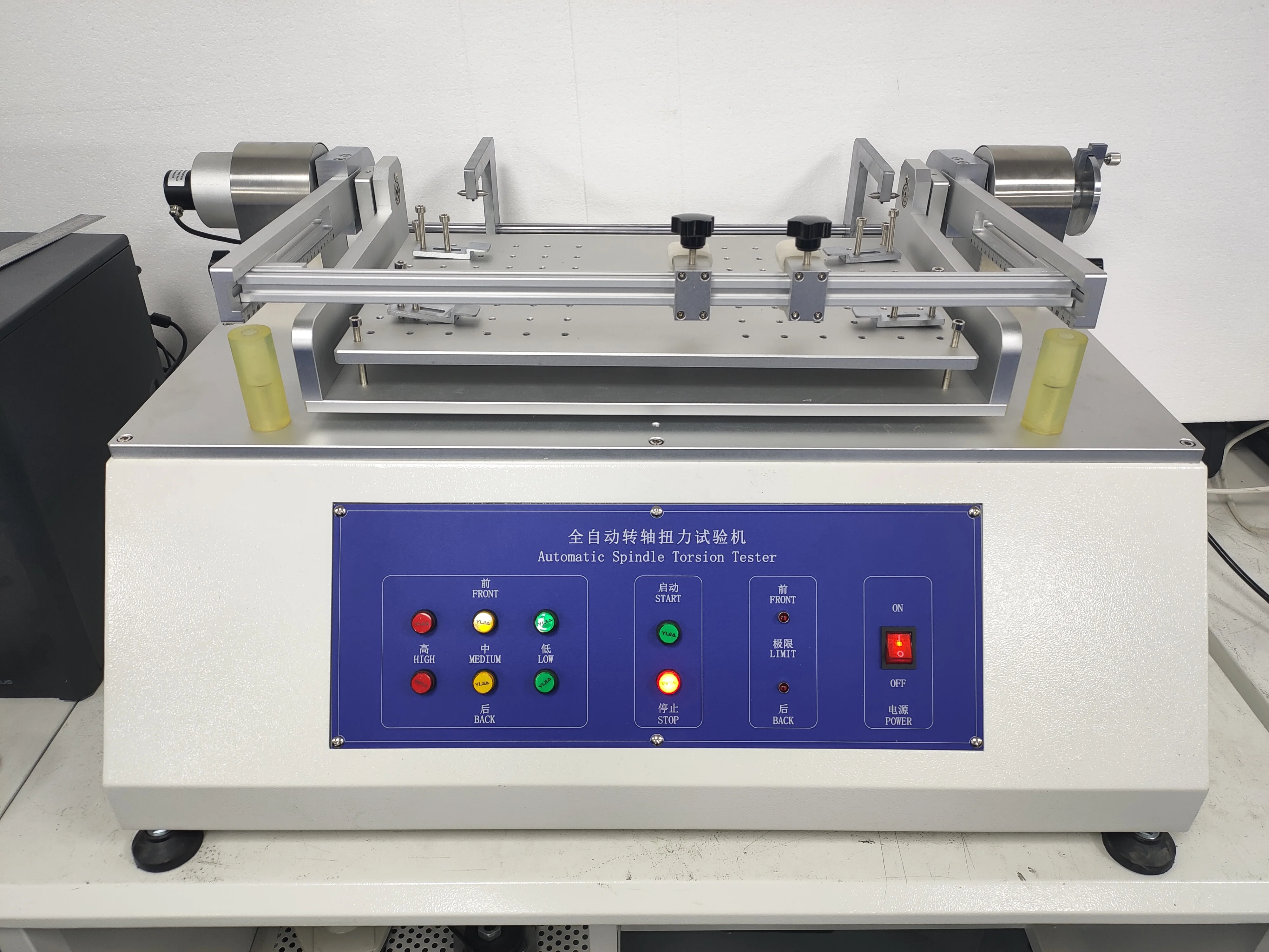 Máquina de testes de torque automática de eixo de laptop