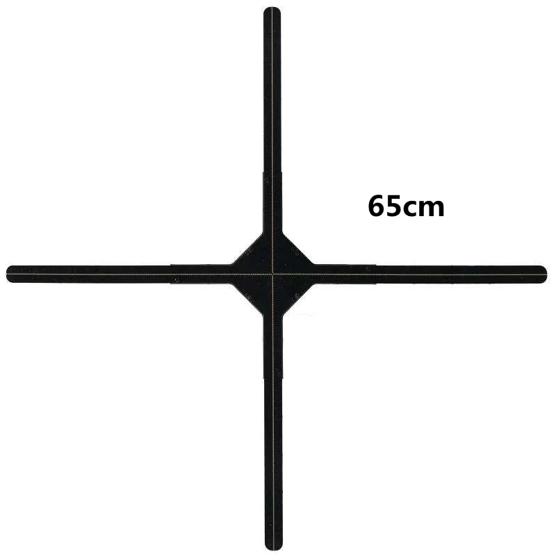 

High Quality TK-M65 65CM 3x3pcs Splicing 155cm Wall 3d Hologram Outdoor Advertising Hologram Display Holographic Fan