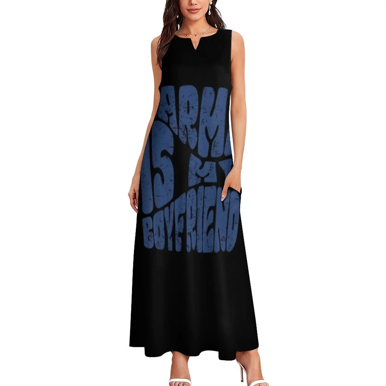 karma is my boyfriend Long Dress Summer dresses for women Women's skirt Dresses for wedding party