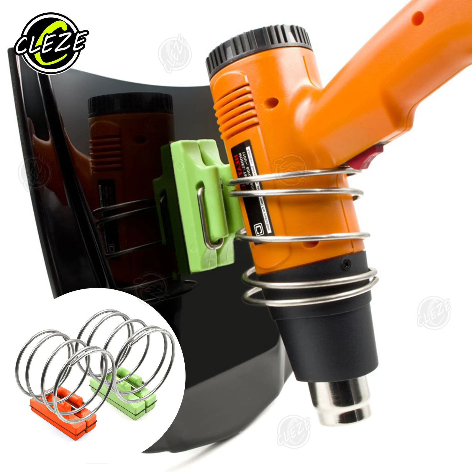 CLEZE Magnet Heat Gun Holder Car Wraping Vinyl Wrapping Film for Holder Ring Vinyl Accessories Tool Car Window Tint Tools