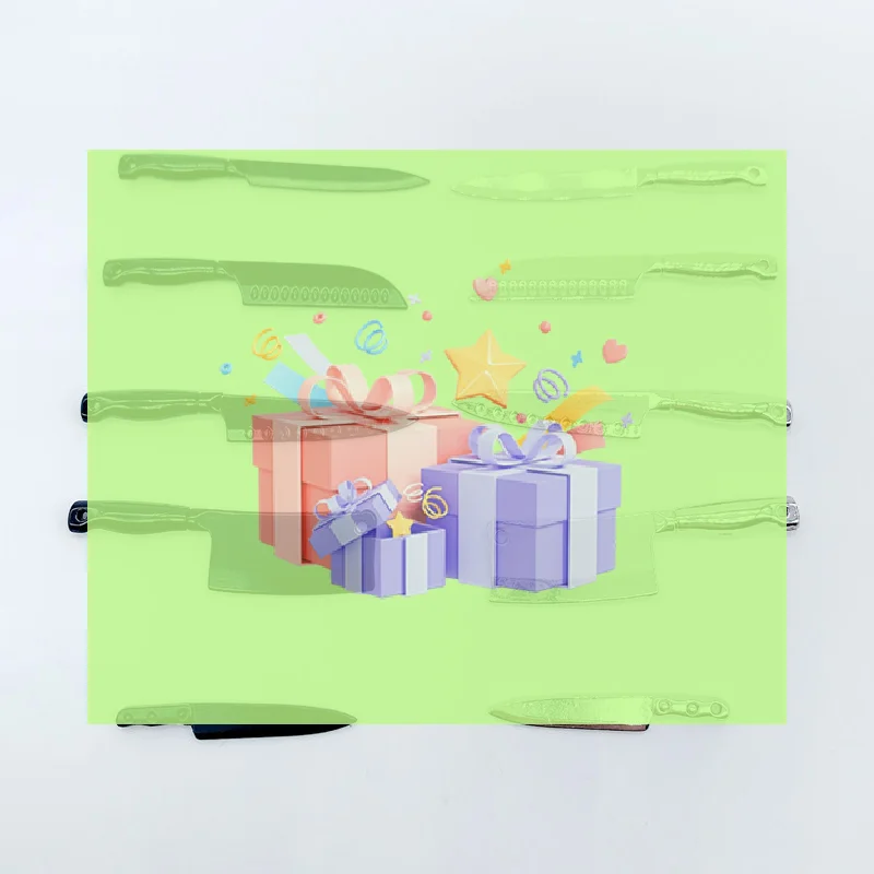 1/12 دمية سكاكين صغيرة نموذج دمية أدوات المطبخ الطبخ اكسسوارات لعب التظاهر للأطفال #1